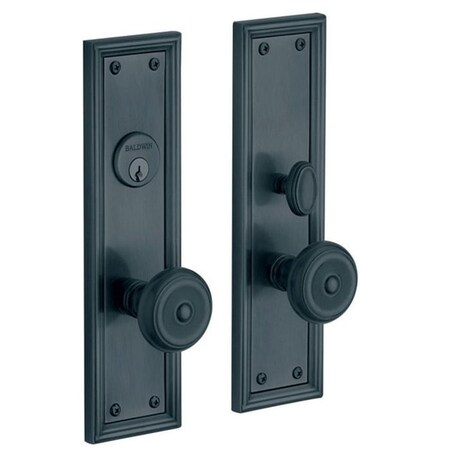 Baldwin Double Cylinder Entry Handlesets Oil Rubbed Bronze 6547.102.DBLC